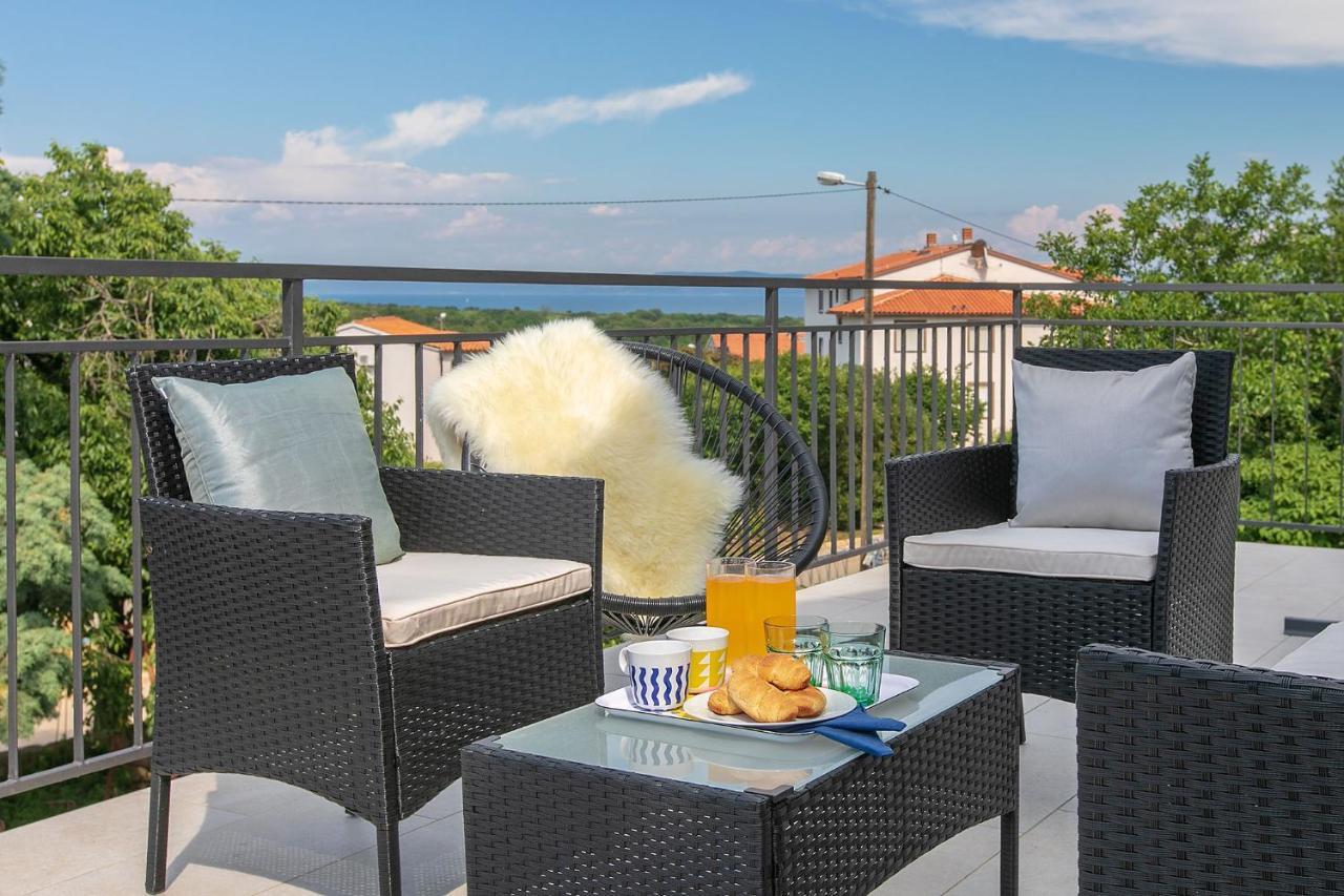 Premium 100M2 Sea View Apartment Liznjan Ngoại thất bức ảnh